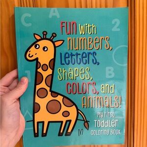 Colouring book for toddlers
